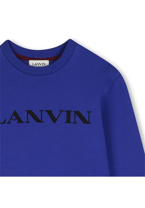 Felpa con ricamo LANVIN KIDS | N3043680A